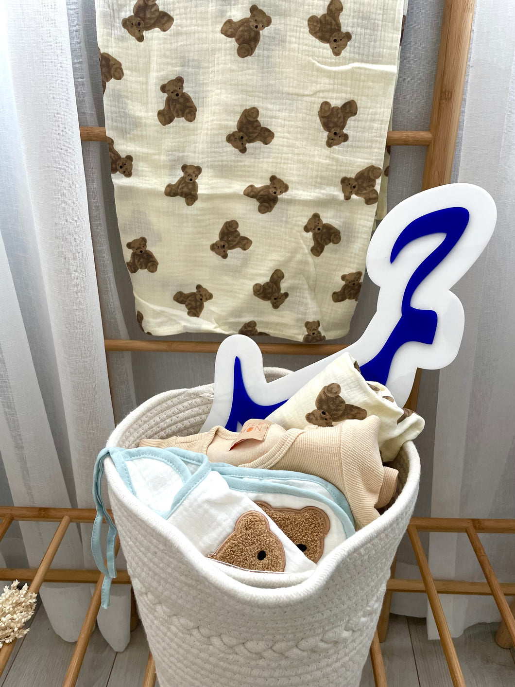 Baby boy gift basket 3